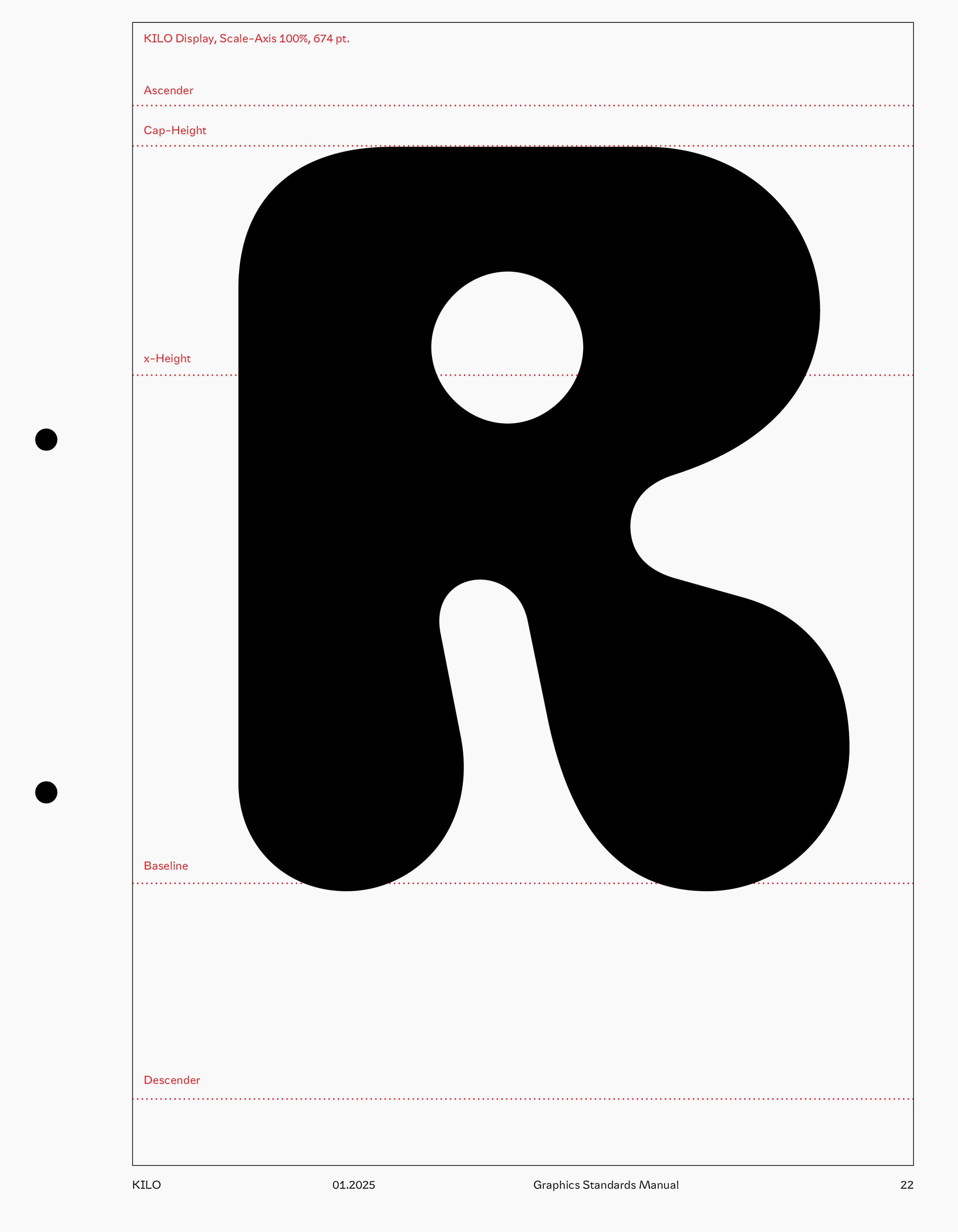 Kilo Display specimen B5